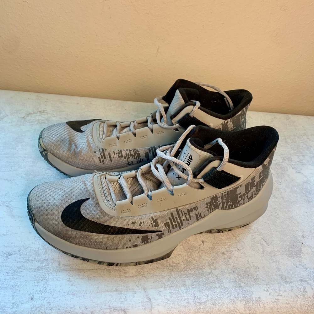 Nike Size 11 Air Max Infuriate 2 Mid‎ Grey Good AA7066-003 Basketball Shoes - Picture 7 of 16